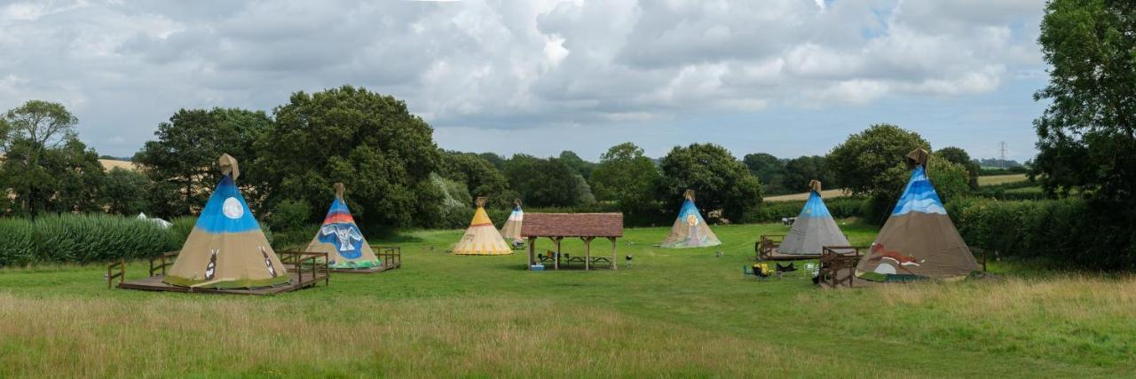 Big Sky Tipi Holidays Wartling Exterior foto