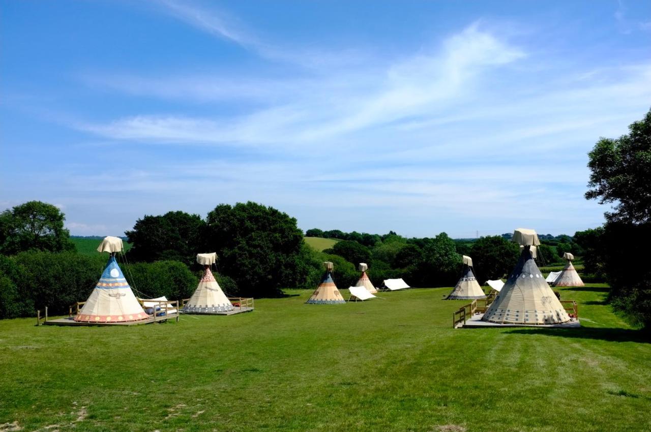 Big Sky Tipi Holidays Wartling Exterior foto