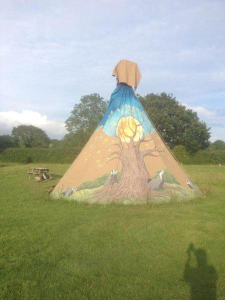 Big Sky Tipi Holidays Wartling Exterior foto